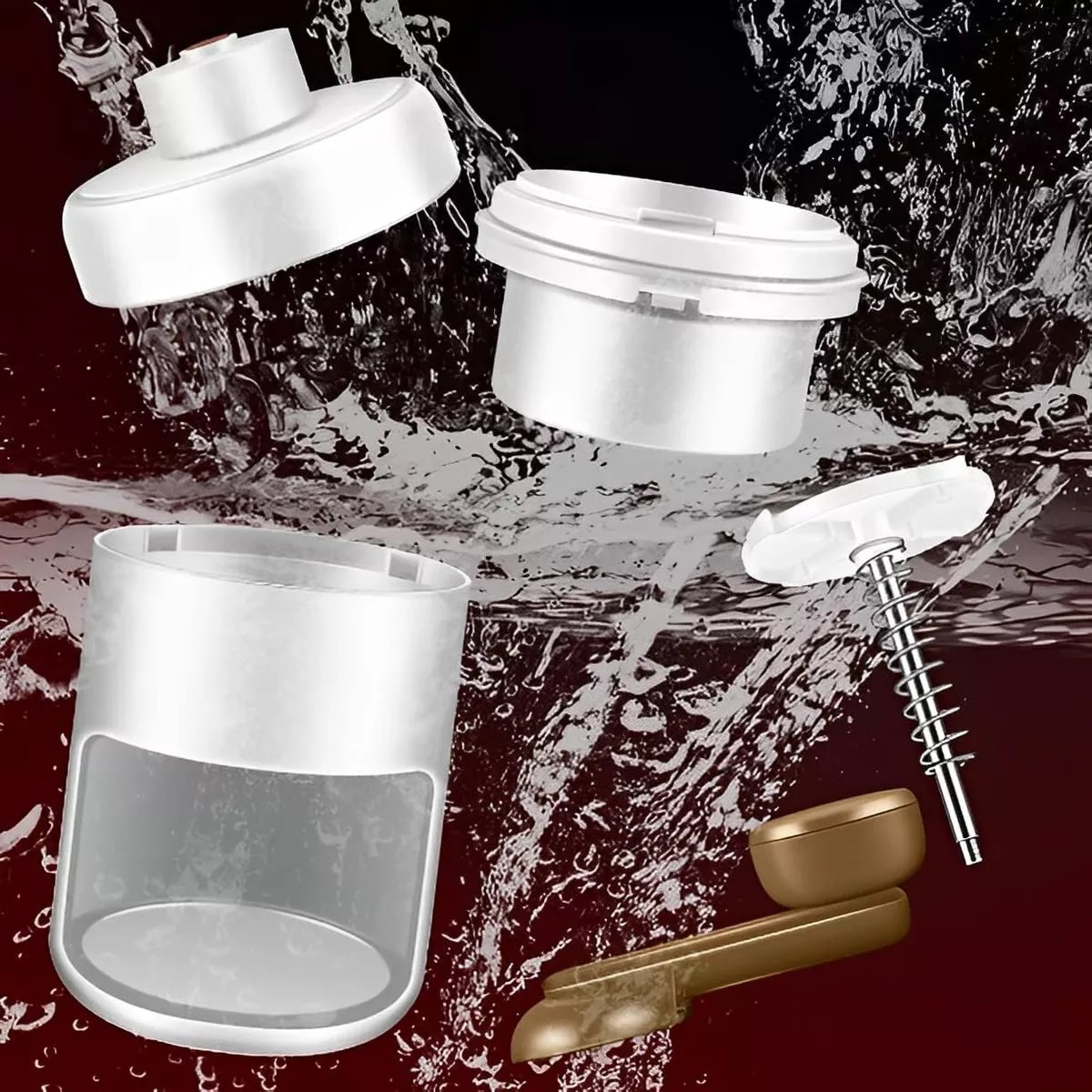 Miniatura 3 de Trituradora de hielo manual